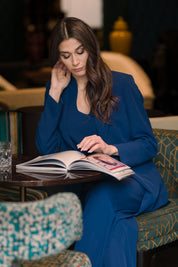 Caban cinturato in diagonale fluido - Compagnia Italiana