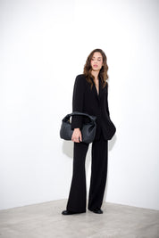 Blazer monopetto fluido