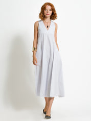 Abito lungo in cotone - Compagnia Italiana