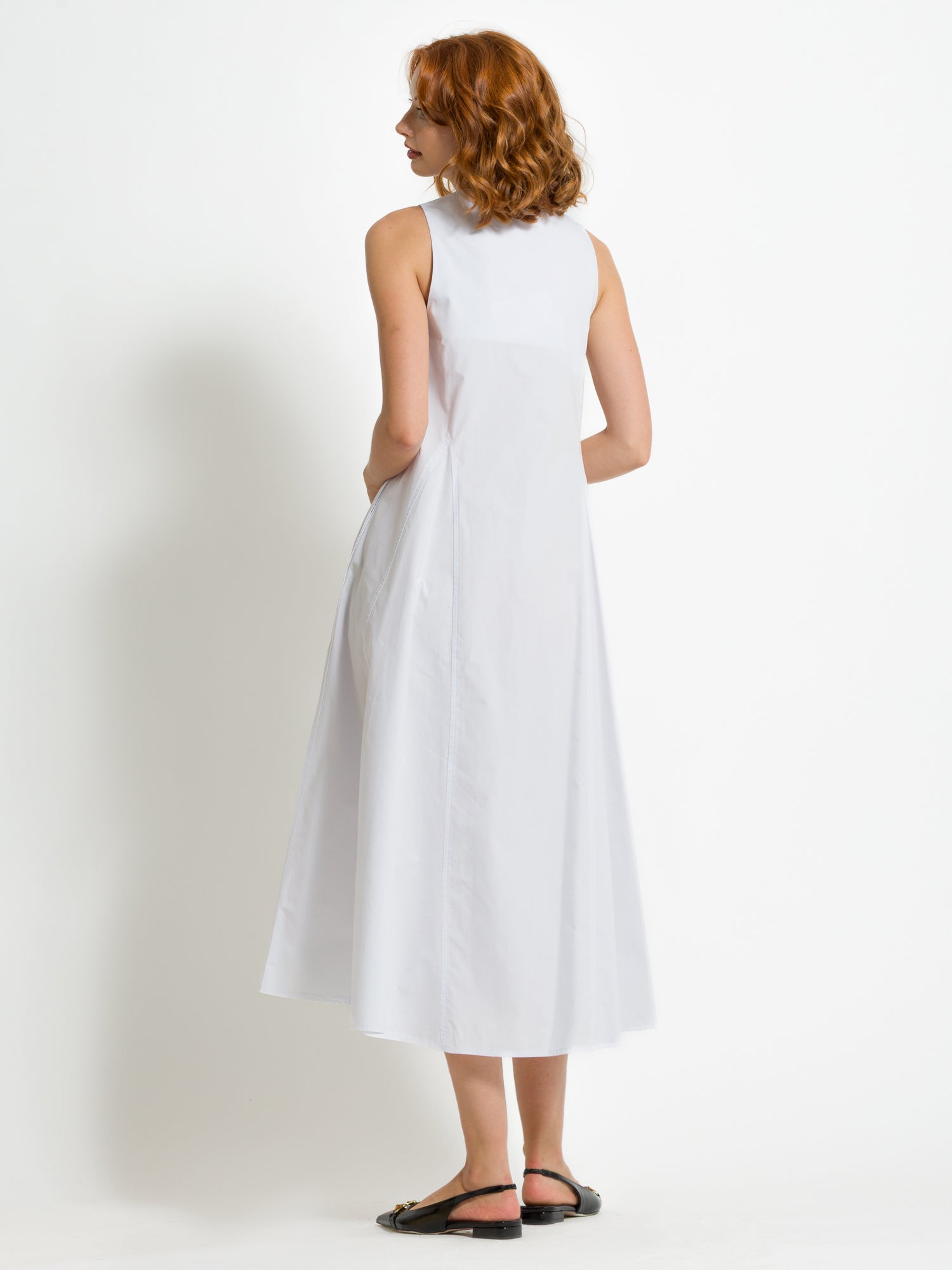 Abito lungo in cotone - Compagnia Italiana