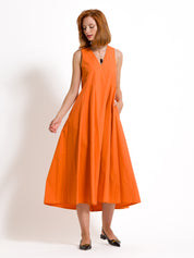 Abito lungo in cotone - Compagnia Italiana