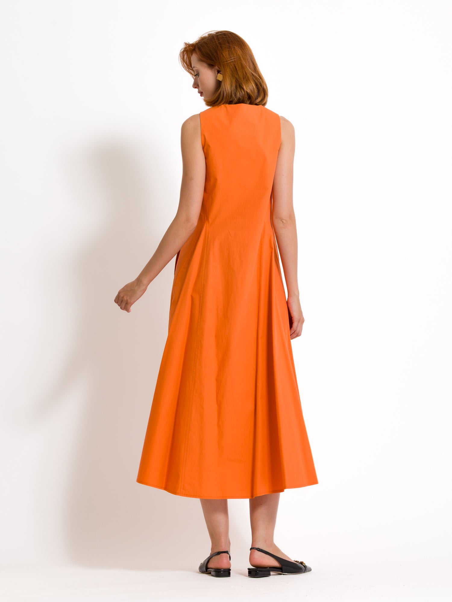 Abito lungo in cotone - Compagnia Italiana