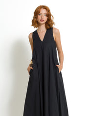 Abito lungo in cotone - Compagnia Italiana