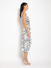 Abito midi con drappeggio - Compagnia Italiana