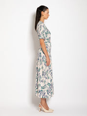 Abito midi cache coeur - Compagnia Italiana