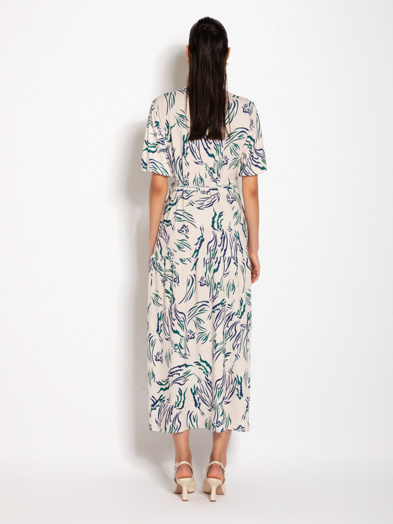 Abito midi cache coeur - Compagnia Italiana