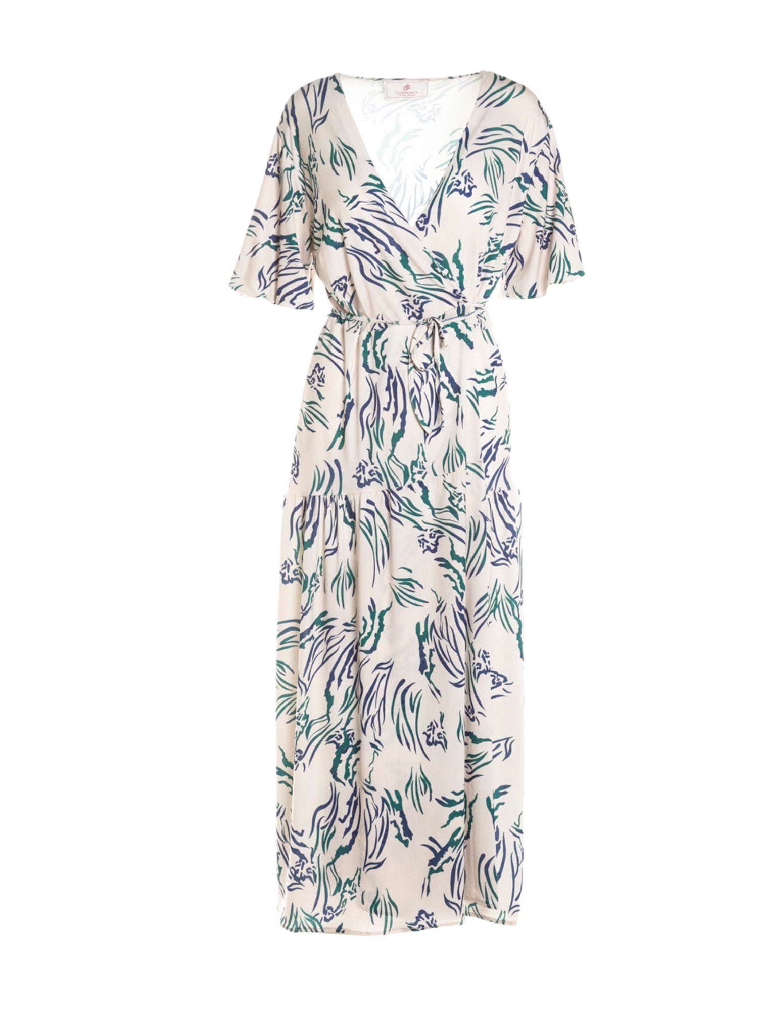 Abito midi cache coeur - Compagnia Italiana