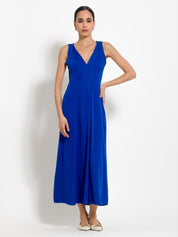 Abito lungo scollo v - Compagnia Italiana