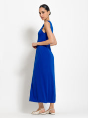 Abito lungo scollo v - Compagnia Italiana