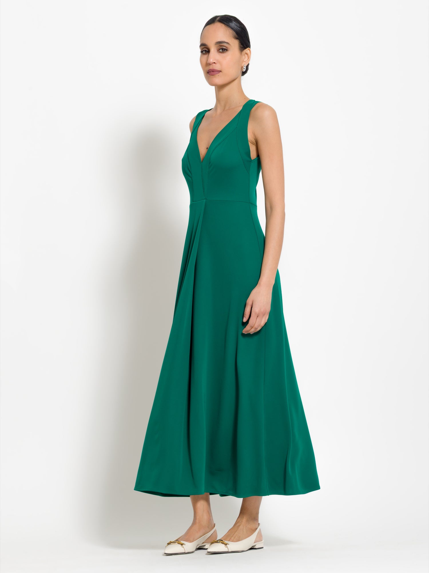 Abito lungo scollo - Compagnia Italiana