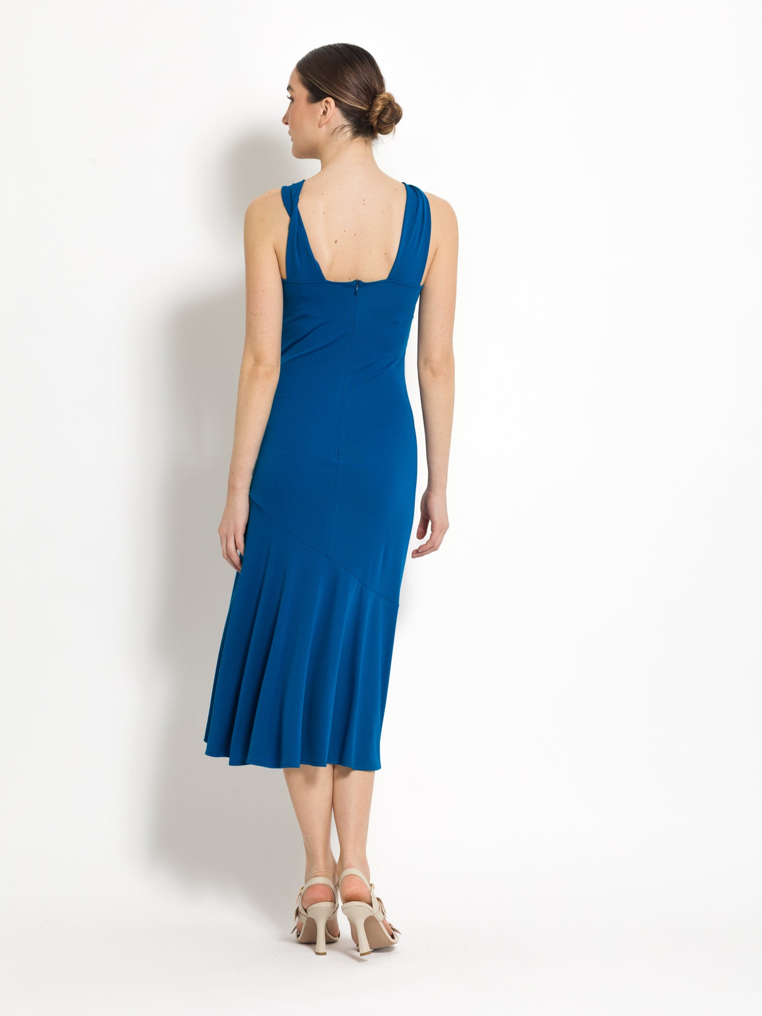 Abito midi scollo nodo - Compagnia Italiana