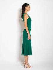 Abito midi scollo nodo - Compagnia Italiana