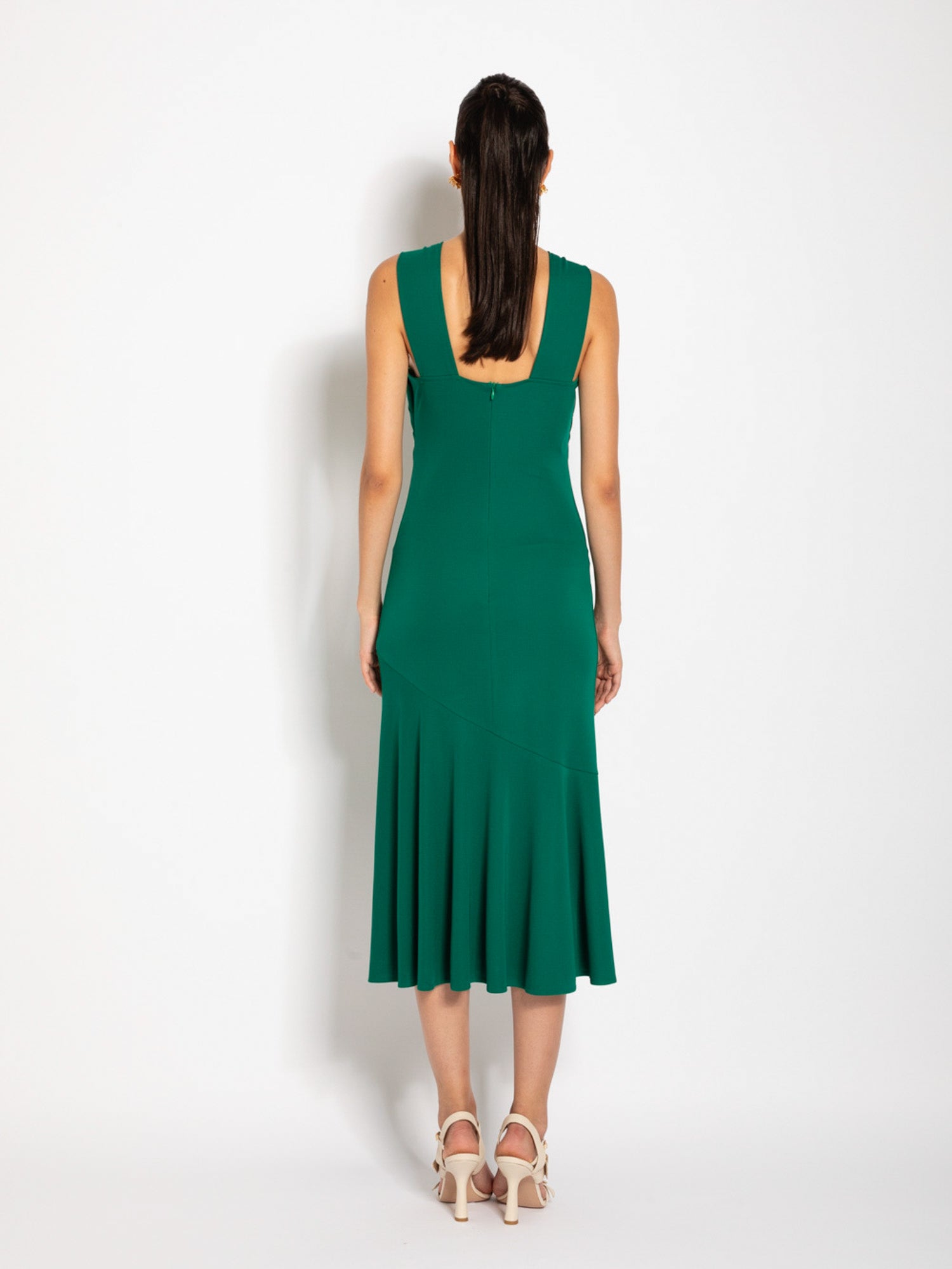 Abito midi scollo nodo - Compagnia Italiana