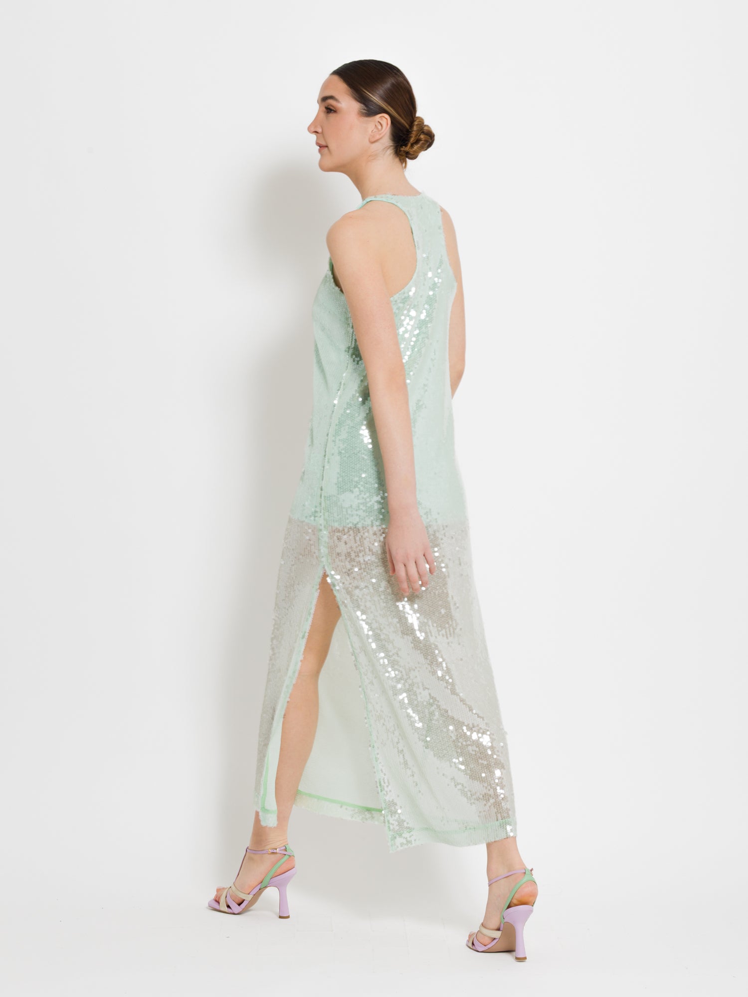 Abito lungo in paillettes - Compagnia Italiana