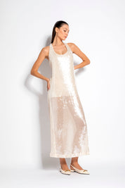 Abito lungo in paillettes - Compagnia Italiana