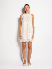 Abito macrame e paillettes - Compagnia Italiana