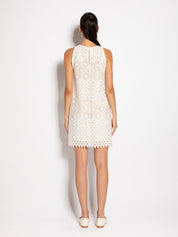 Abito macrame e paillettes - Compagnia Italiana