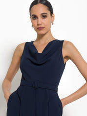 Abito midi con cintura - Compagnia Italiana