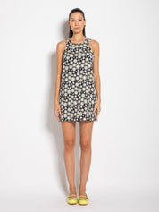 Abito corto stampa margherita - Compagnia Italiana