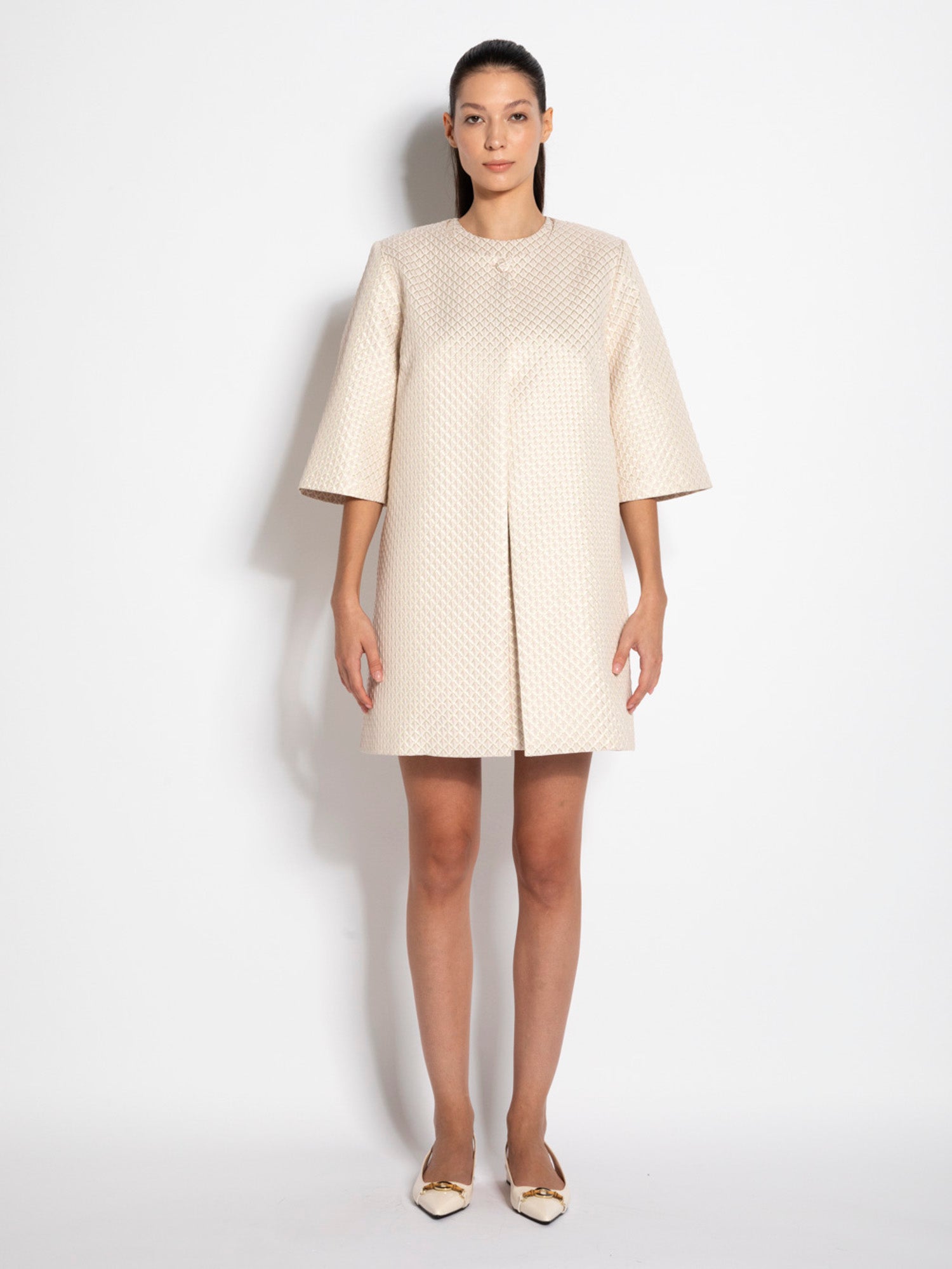 Spolverino in tessuto broccato - Compagnia Italiana