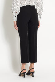 Pantalone in tessuto tecnico diagonale a trombetta - Compagnia Italiana