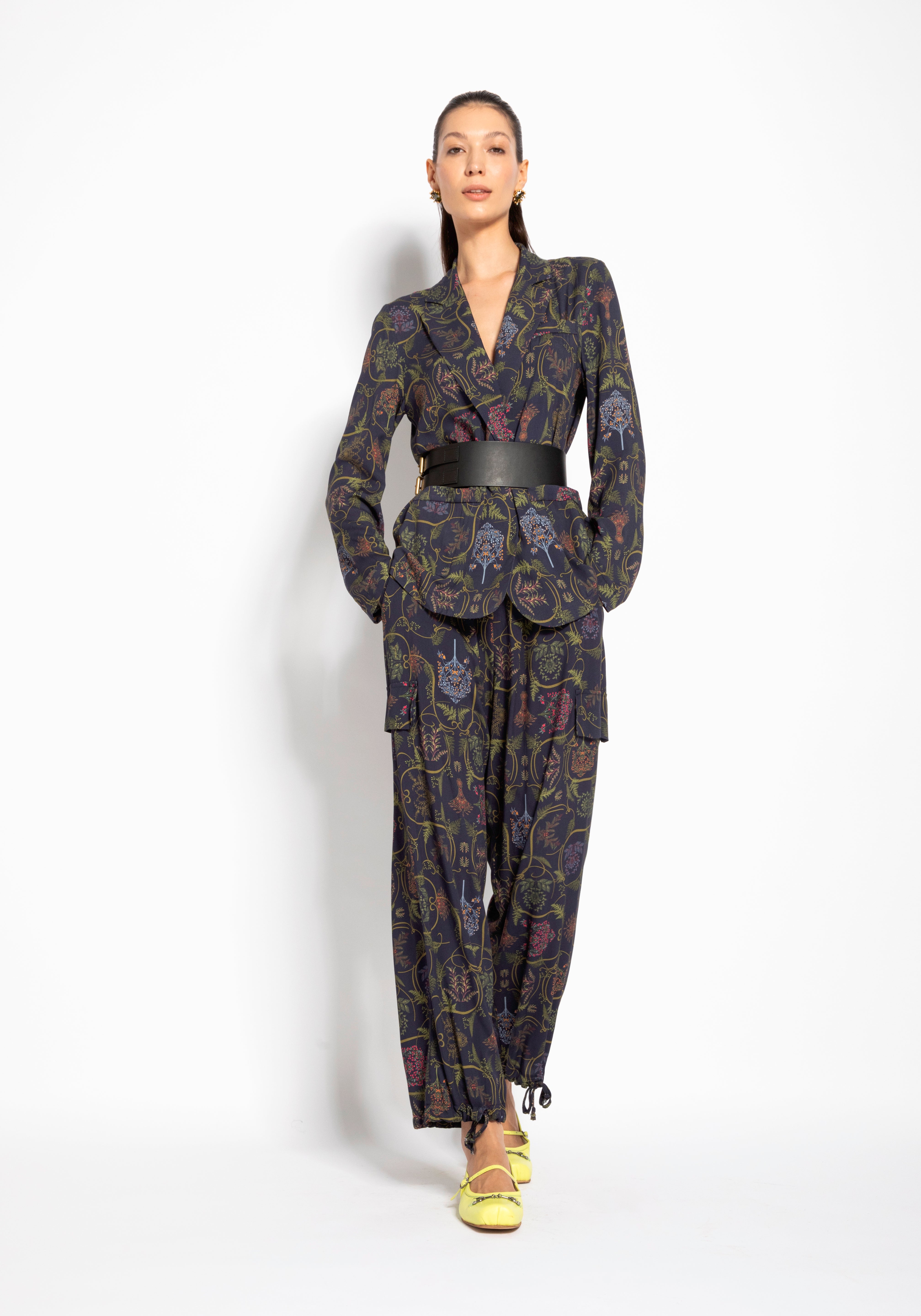 Blazer monopetto stampato | Uncategorized da donna