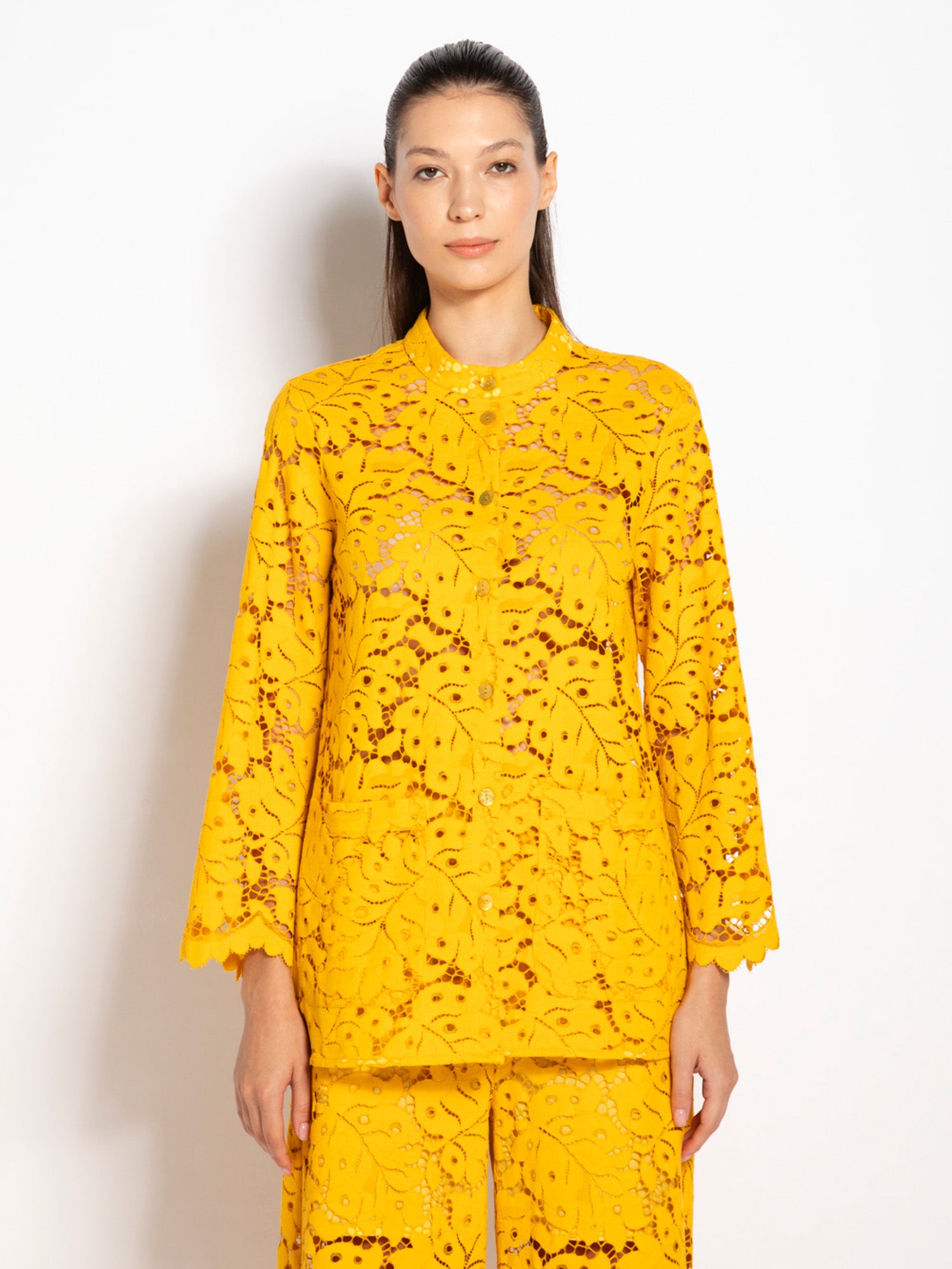 Giacca lunga in pizzo - Compagnia Italiana