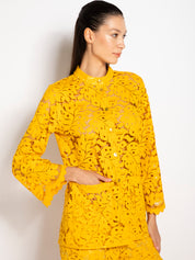 Giacca lunga in pizzo - Compagnia Italiana