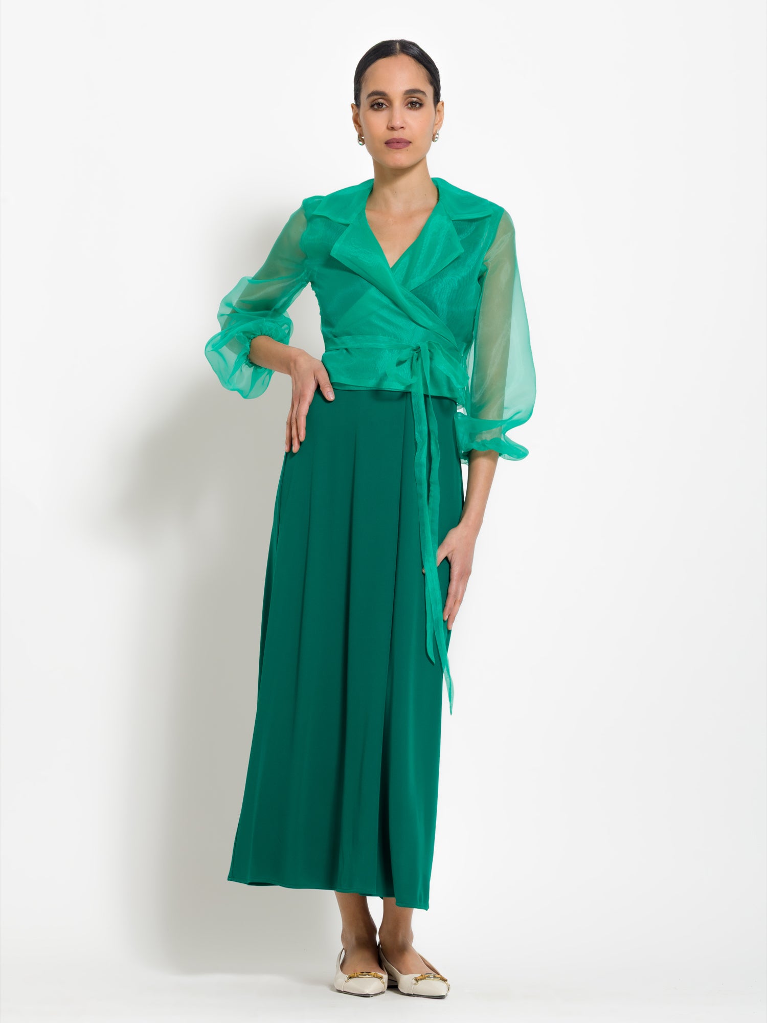 Coprispalle in organza - Compagnia Italiana