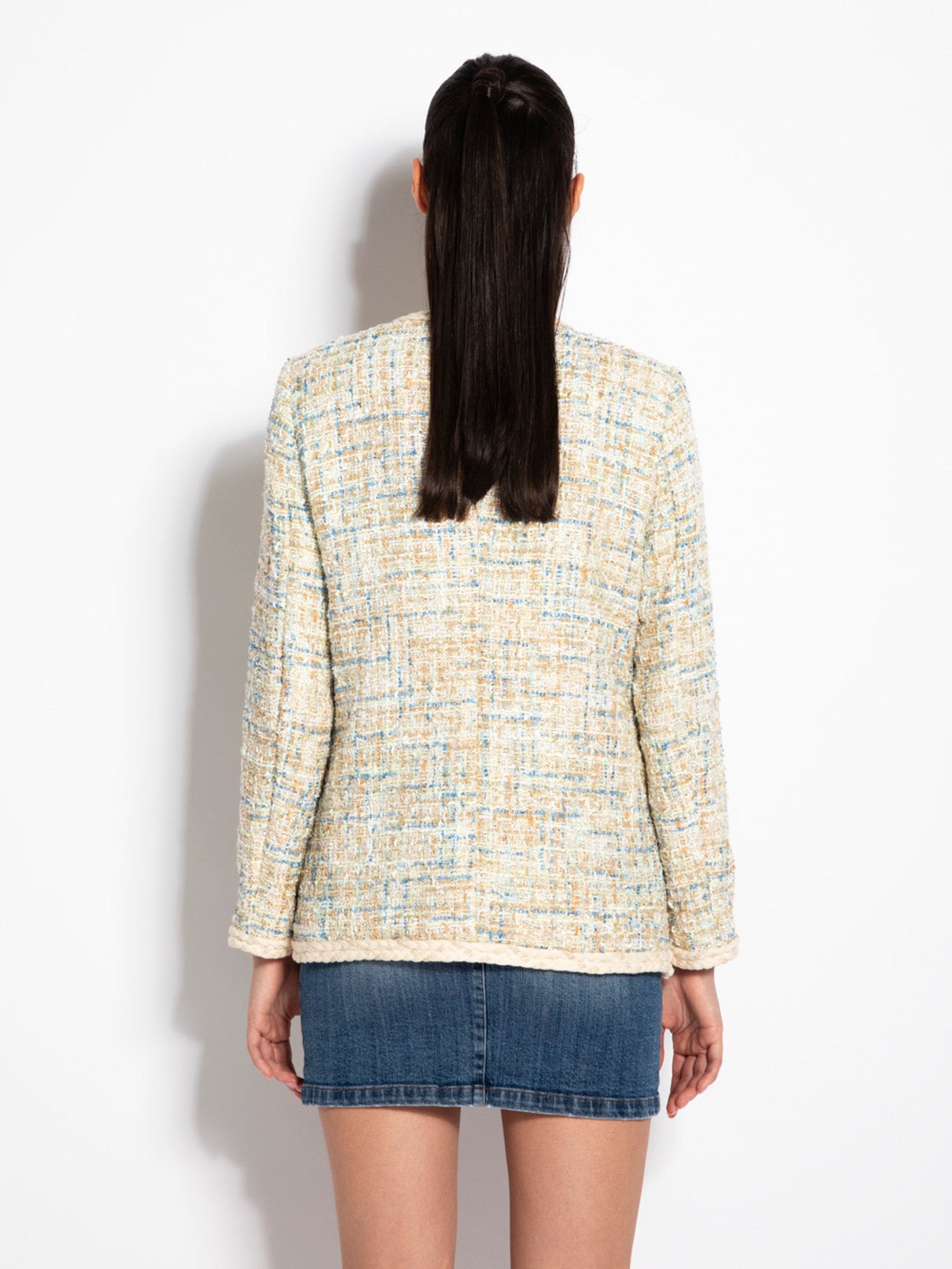 Giacca in stuoia con micropaillettes - Compagnia Italiana