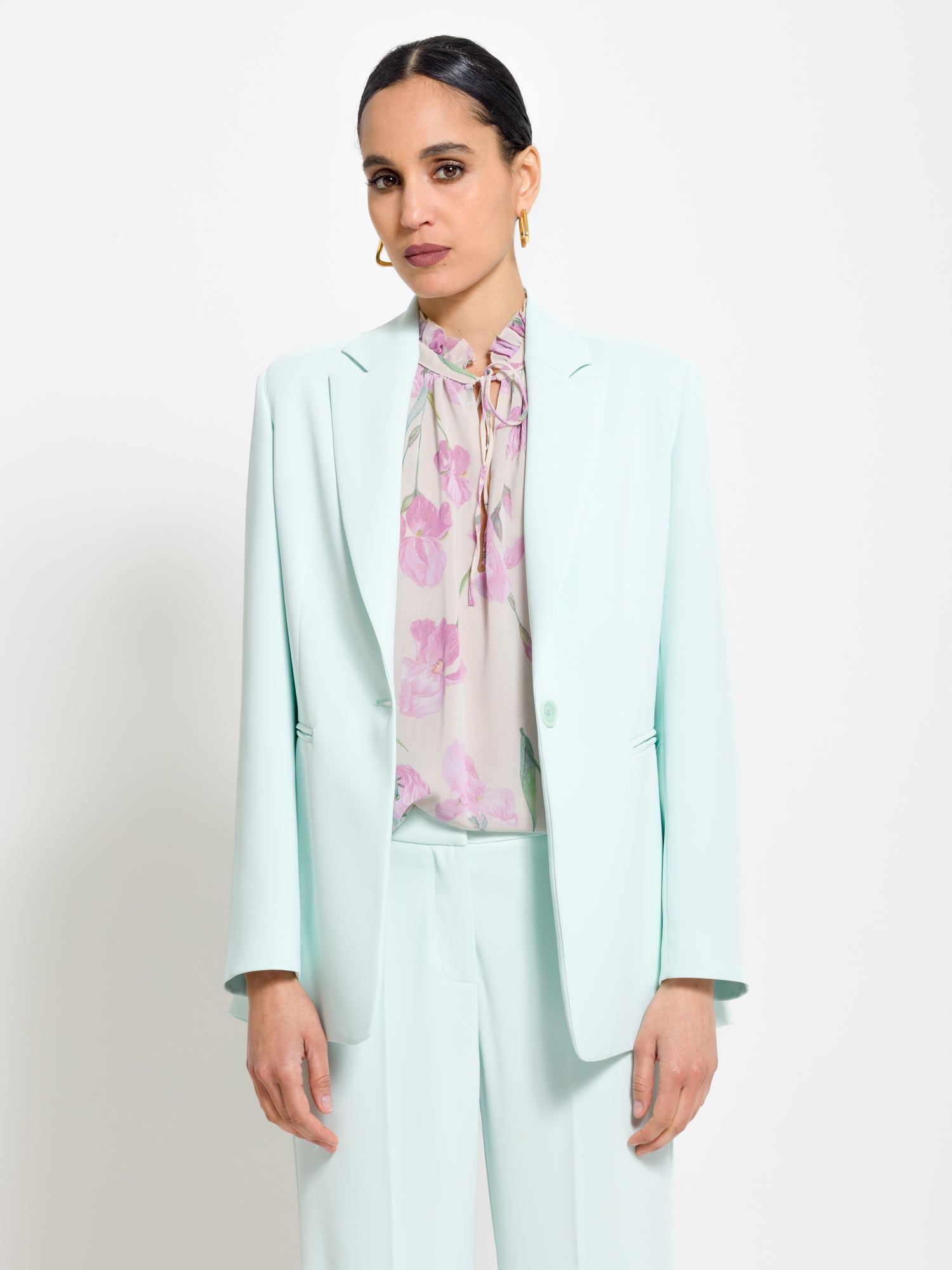 Blusa con stampa orchidea - Compagnia Italiana