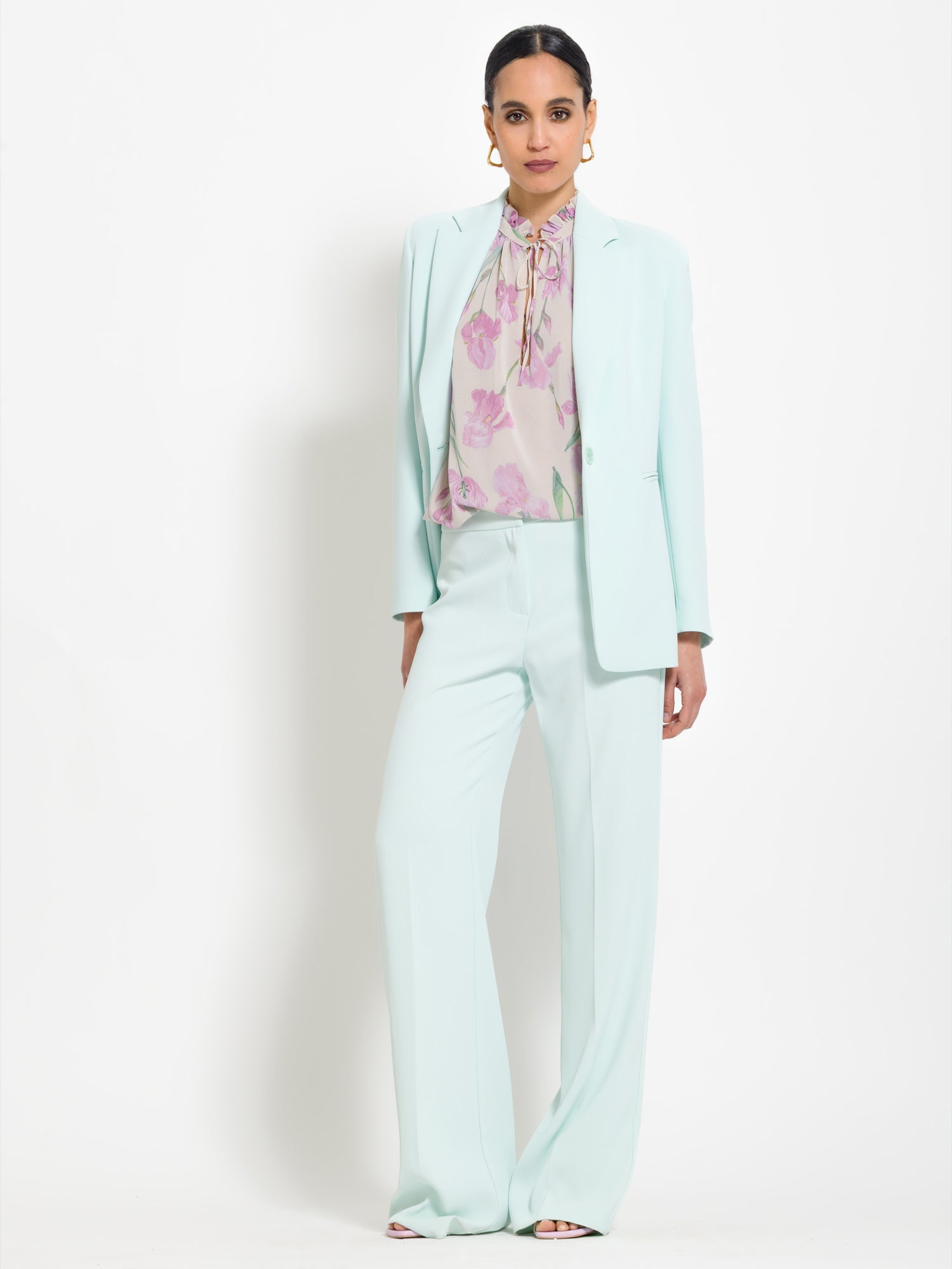 Blusa con stampa orchidea - Compagnia Italiana