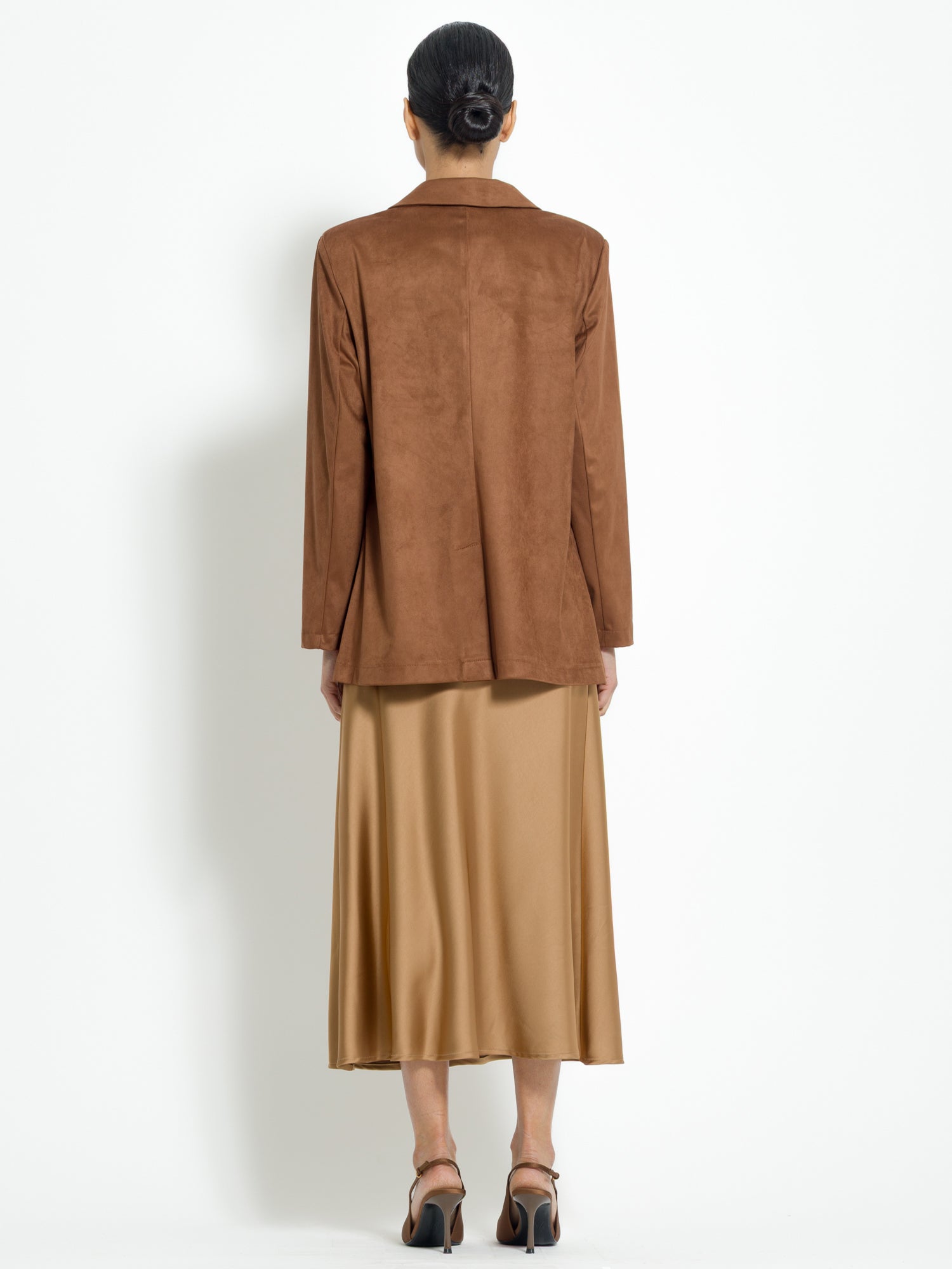 Blazer monopetto in eco-dainetto - Compagnia Italiana