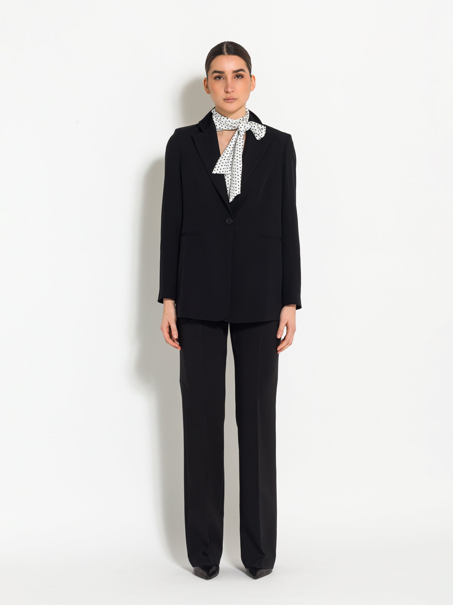 Pantalone flare a vita alta - Compagnia Italiana