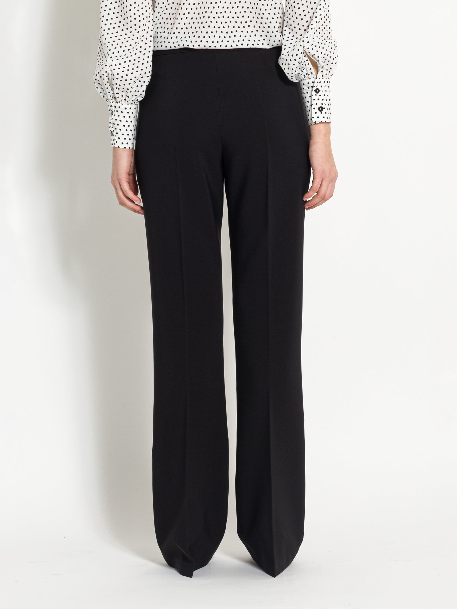 Pantalone flare a vita alta - Compagnia Italiana