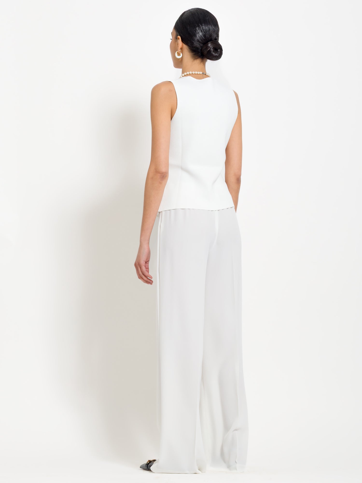 Pantalone fluido gamba larga - Compagnia Italiana