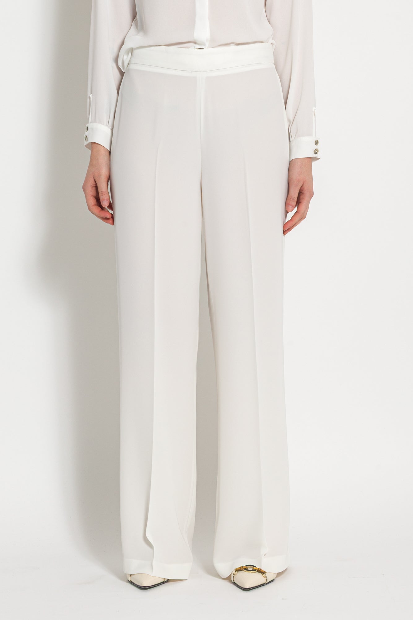 Pantalone fluido gamba larga - Compagnia Italiana