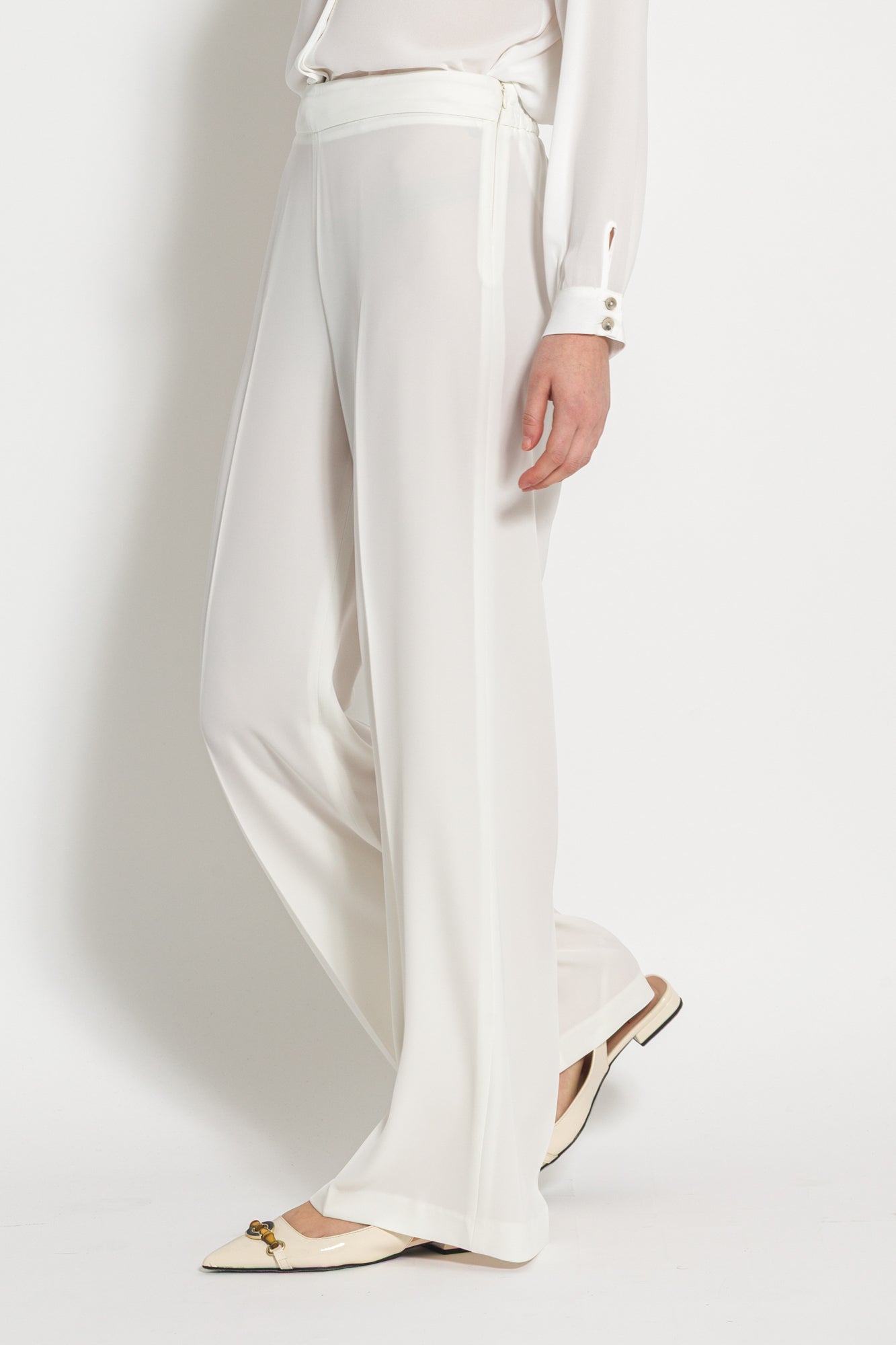 Pantalone fluido gamba larga - Compagnia Italiana