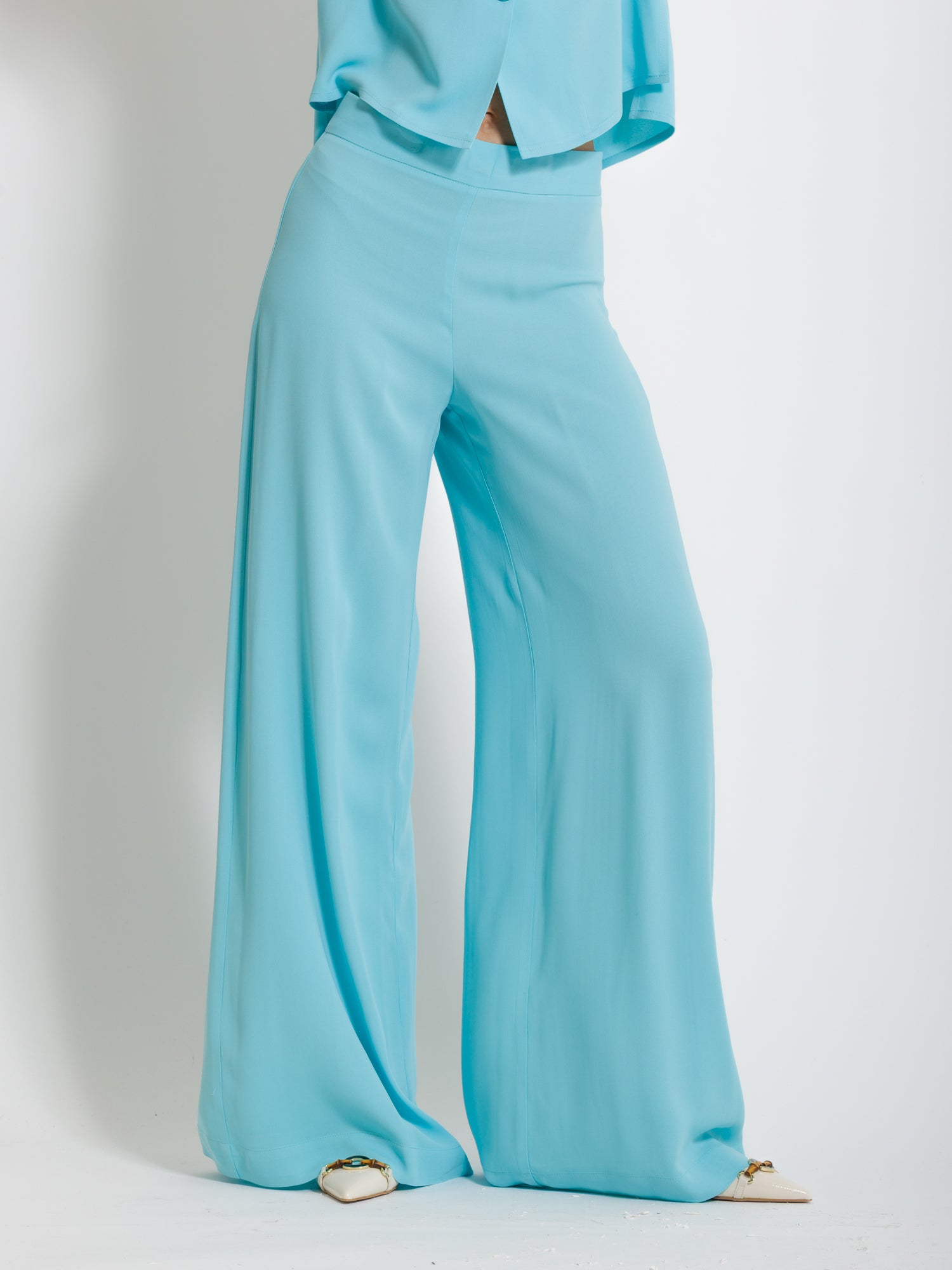 Pantalone palazzo vita alta - Compagnia Italiana