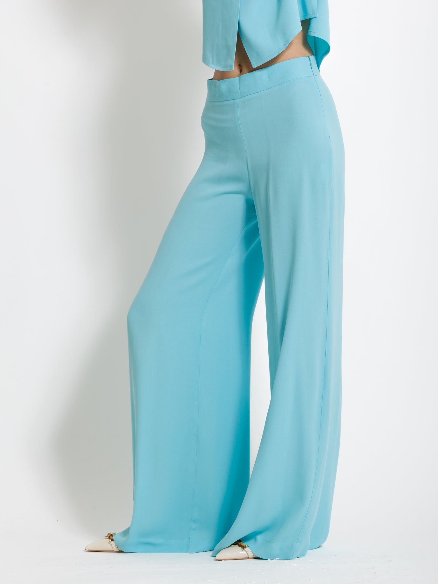 Pantalone palazzo vita alta - Compagnia Italiana