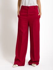 Pantalone gamba larga in lino - Compagnia Italiana