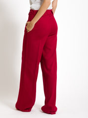 Pantalone gamba larga in lino - Compagnia Italiana