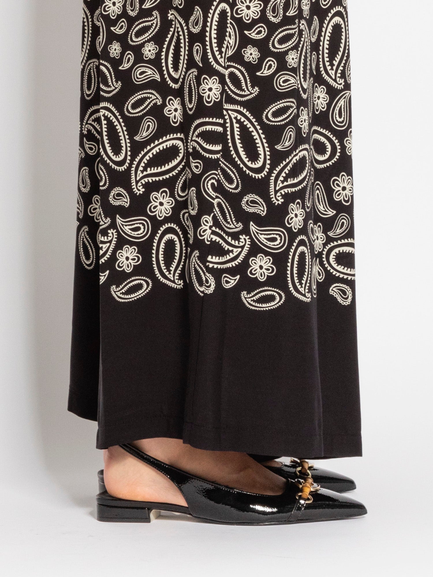 Pantalone ampio stampa bandana - Compagnia Italiana