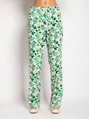 Pantalone stampa fiori - Compagnia Italiana