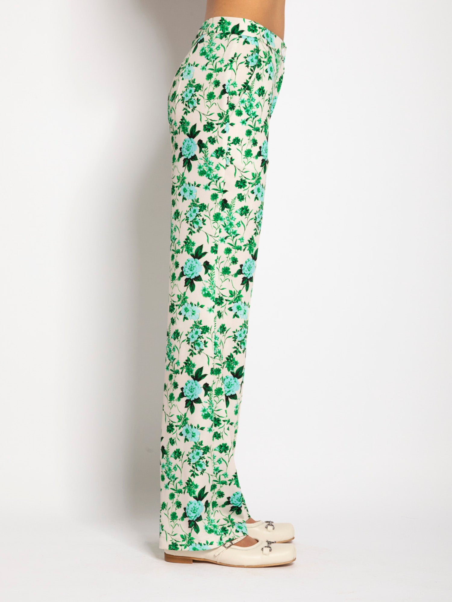 Pantalone stampa fiori - Compagnia Italiana