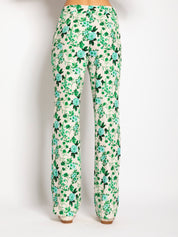 Pantalone stampa fiori - Compagnia Italiana