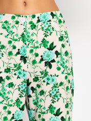 Pantalone stampa fiori - Compagnia Italiana