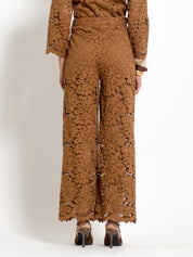 Pantalone vita alta in pizzo - Compagnia Italiana