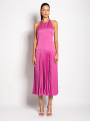 Abito midi con gonna plisse - Compagnia Italiana