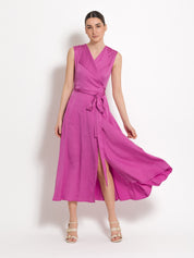 Abito scollo a v incrociato - Compagnia Italiana